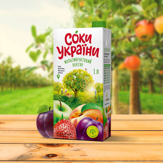 Soky Ukrainy — sok bezpośrednio tłoczony